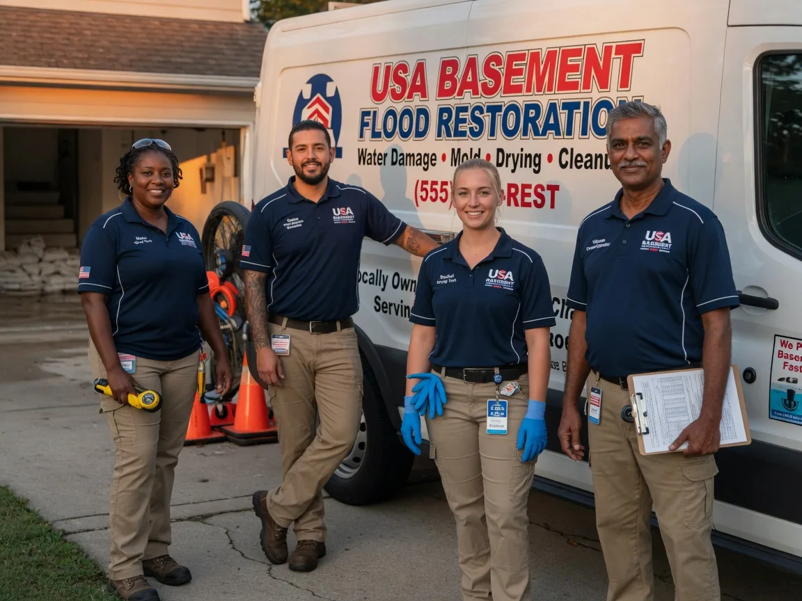 Basement Flood Cleanup company in Fairfield, TX